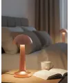 Şarjlı Mantar Masa Lambası 3 Seviyeli Dokunmatik Led Usb Şarj Özellikli