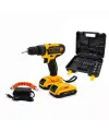 Şarjlı Matkap Seti 24W 1350 RPM Çantalı