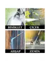 Şarjlı Oto Yıkama, Bahçe Sulama Tabancası Makinesi Yüksek Basınçlı