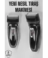 Şarjlı Paslanmaz Çelik Bıçaklı Ve Kablosuz Saç Sakal Tıraş Makinesi