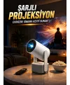 Şarjlı Projeksiyon Evinizde Sinema Keyfi Sunar
