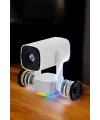 Şarjlı Projeksiyon Oyun Sinema Projektörü 4k Hd Görüntü Kaliteli