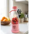 Şarjlı Taşınabilir Blender Usb Kablosuz Smoothie Yapıcı Pratik Kullanım