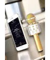 Şarjlı Ve Uzun Pil Ömürlü Karaoke Mikrofon Usb Bellek Destekli, Profesyonel Ses
