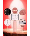 Şarjlı Ve Uzun Pil Ömürlü Karaoke Mikrofon Usb Bellek Destekli, Profesyonel Ses