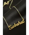 Sebahat İsimli Kolye (Kişiye Özel)