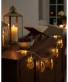 Secde Eden Adam Figürlü Ay Tasarımlı Ramazan Led Işık