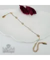 Sedef Taşlı Çelik Bileklikler 16+5 Cm Uzatma Payı - Kbl0100