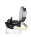 Şeffaf Matara - 1500 Ml - 50,7 Oz - Watermode Matara