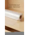 Şeffaf Pvc Kaydırmaz Raflık Dolap İçi Çekmece Örtüsü 45x300 Cm Koruyucu