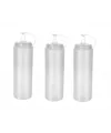 Şeffaf Sos Şişesi - 1000ml Dev Boy 3 Adet