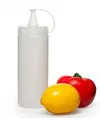 Şeffaf Sos Şişesi  - 400 Ml  (3 Adet )