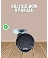Sehpa Ve Ekipmanlar İçin Kilitsiz 4 Cm Ayak 4’lü