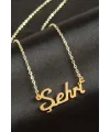 Şehri İsimli Kolye (Kişiye Özel)