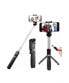 Selfie Çubuğu Tripod Bluetooth Kumandalı Selfie Çubuğu Telefon Tutucu