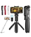 Selfie Stick L01 Bluetooth Kumandalı Selfie Çubuğu Tripod Monopod