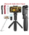 Selfie Stick L01 Bluetooth Kumandalı Selfie Çubuğu Tripod Monopod