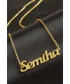 Semiha isimli kolye (Kişiye Özel)