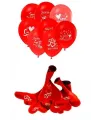 Seni Seviyorum Yazılı 10lu Kalp Balon