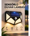 Sensörlü Güneş Enerjili Duvar Lambası