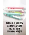 Seramik Kaplama Taşınabilir Mini Saç Düzleştirici Seyahat Dostu Tasarım