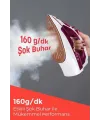Seramik Tabanlı Kırmızı 2200 Watt Şok Buharlı Ütü