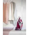 Seramik Tabanlı Kırmızı 2200 Watt Şok Buharlı Ütü