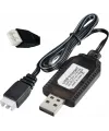 Sertec 7.4v Li-ion Sm-3p Soket Drone Bataryası Usb Şarj Kablosu