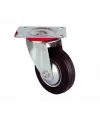 Servis Tekeri - Tablalı Siyah Döner - Çap 150 Mm