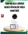 Sesli Ve Görüntülü Bebek Kamerası Sıcaklık Takipli