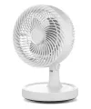 Sessiz Çalışan Mini Masaüstü Fan 2 Kademeli Otomatik Salınımlı