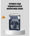 Sessiz Çalışan Turbo Fan Güçlü Hava Akışlı Masa Üstü Vantilatör