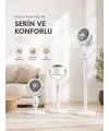 Sessiz Çalışma Özelliğiyle Rahat Kullanım Sunan Dikey Vantilatör