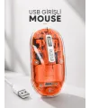 Sessiz Kablosuz Usb Girişli Mouse Fare Yüksek Performanslı