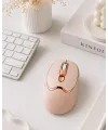 Sessiz Tıklama Özellikli Şarjlı Kablosuz Mouse Çoklu Cihaz Uyumlu