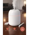 Sessiz Ultrasonik Hava Nemlendirici 220ml Buhar Makinesi Gece Lambalı Usb Ofis Ev Tipi