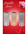 Sevgililer Günü İçin Hediye Kristal Lamba Sevgiliye Hediye Usb Şarjlı Gece Lambası