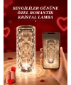 Sevgililer Günü İçin Hediye Kristal Lamba Sevgiliye Hediye Usb Şarjlı Gece Lambası (kopya)