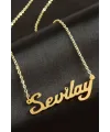 Sevilay isimli kolye (Kişiye Özel)