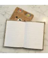 Sevimli Peluş Çizgili Defter