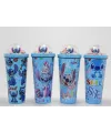 Sevimli Stitch Pipetli Boncuklu Termos Ve Suluk