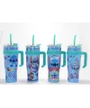 Sevimli Stitch Pipetli Termos Suluk