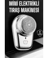 Seyahat Tipi Tıraş Makinesi Taşınabilir Kablosuz Mini Paslanmaz Çelik