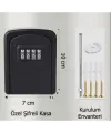 Şifreli Anahtar ve Eşya Saklama Güvenlik Kasası