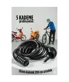 Şifreli Bisiklet Kilidi 16 mm Kalınlık 200 cm Scooter Motosiklet Kilidi - Çelik Kablo 722481