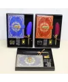 Şifreli Deri Defter Ve Divit Hokka Seti