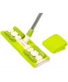 Sihirli Spin Mop Teleskopik Çok Amaçlı Mop +1 Bez Hediyeli - Mor