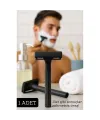 Şık Siyah Plastik Tıraş Aleti – Jilet Takılabilir, Ergonomik Saplı