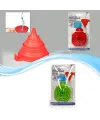 Silicone Folding Funnel Katlanır Huni