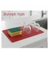 Silikon Bulaşık Kurulama Matı 30*40 Cm Gıdaya Uygun Uzun Ömürlü